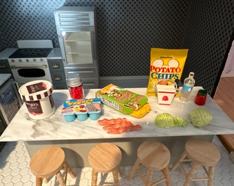 Dollhouse Miniature Groceries