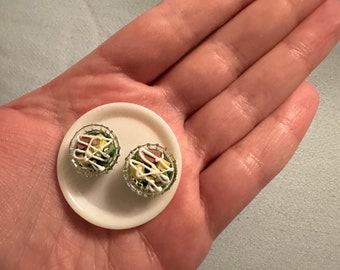Dollhouse Miniature Side Salads