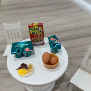Dollhouse Miniature Breakfast Essentials