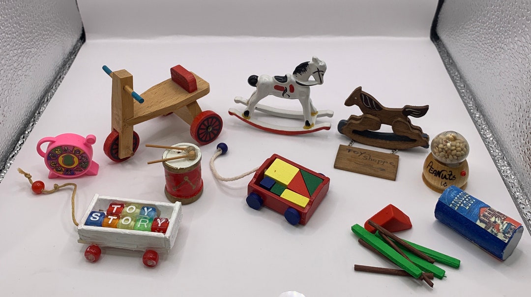 Dollhouse Miniature Vintage Toy Finds Etsy
