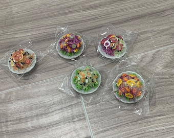 Dollhouse Miniature Salad dishes