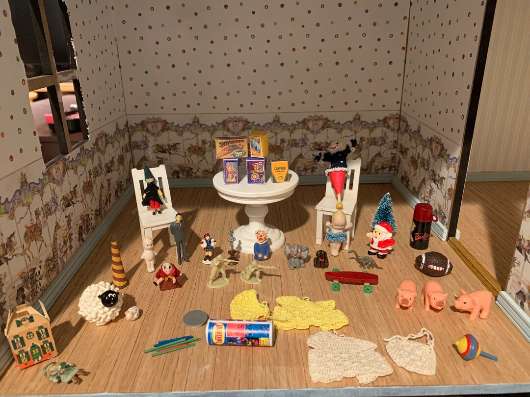 Dollhouse Miniature Vintage Toys More Etsy