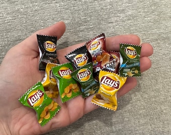 Dollhouse Miniature Lays Potato Chips