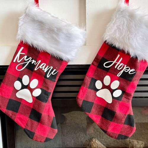 Buffalo Plaid Stockings/christmas Stockings /family Etsy Canada