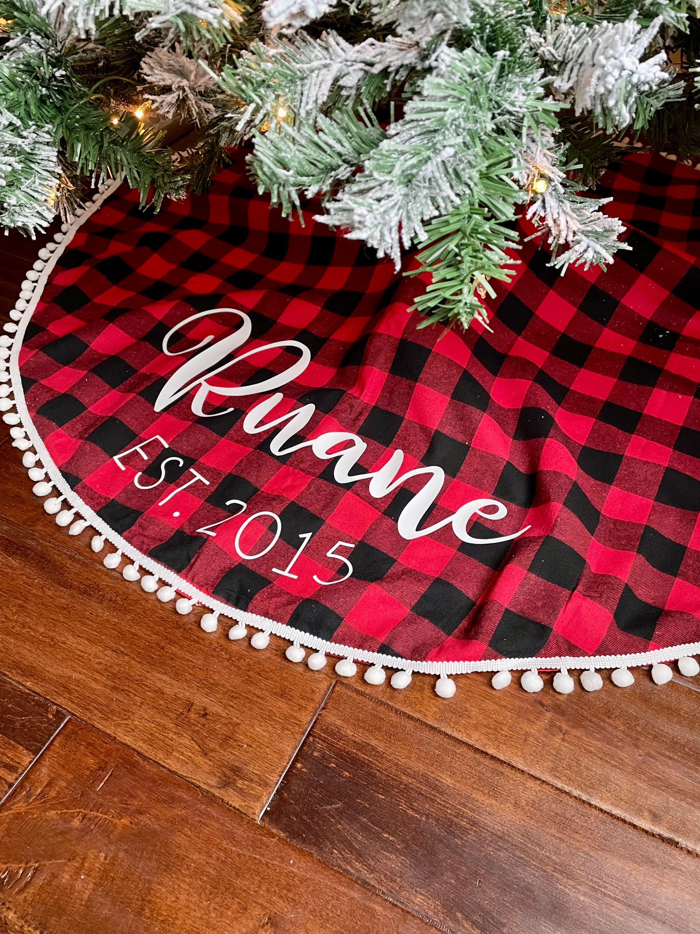 Buffalo Plaid Tree Skirt 