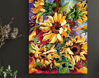 Vibrant Sunflower Burst