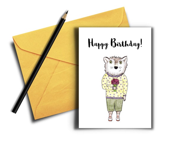 Birthday Card for Her Funny Birthday Card Printable Card | Etsy