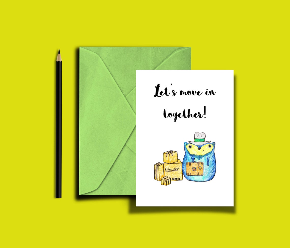 Moving in Together Card, Let