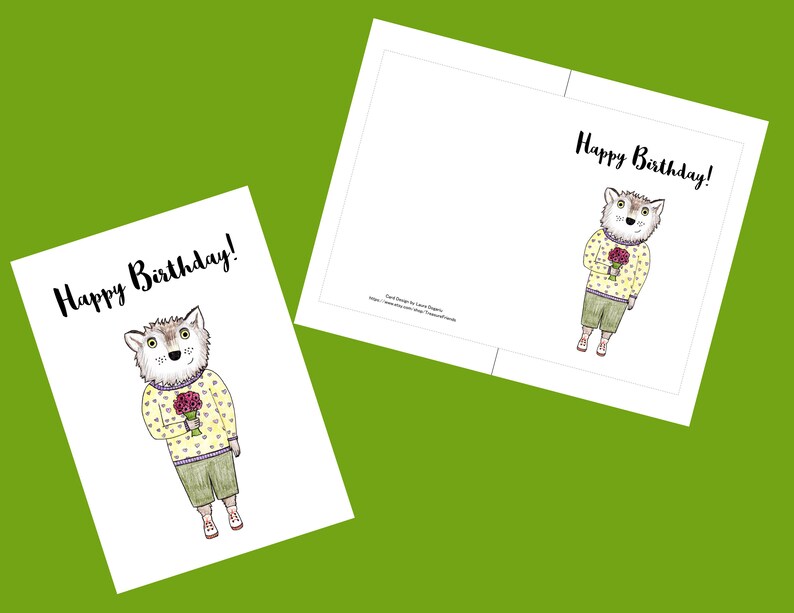 Birthday Card for Her, Funny Birthday Card, Printable Card, Digital ...