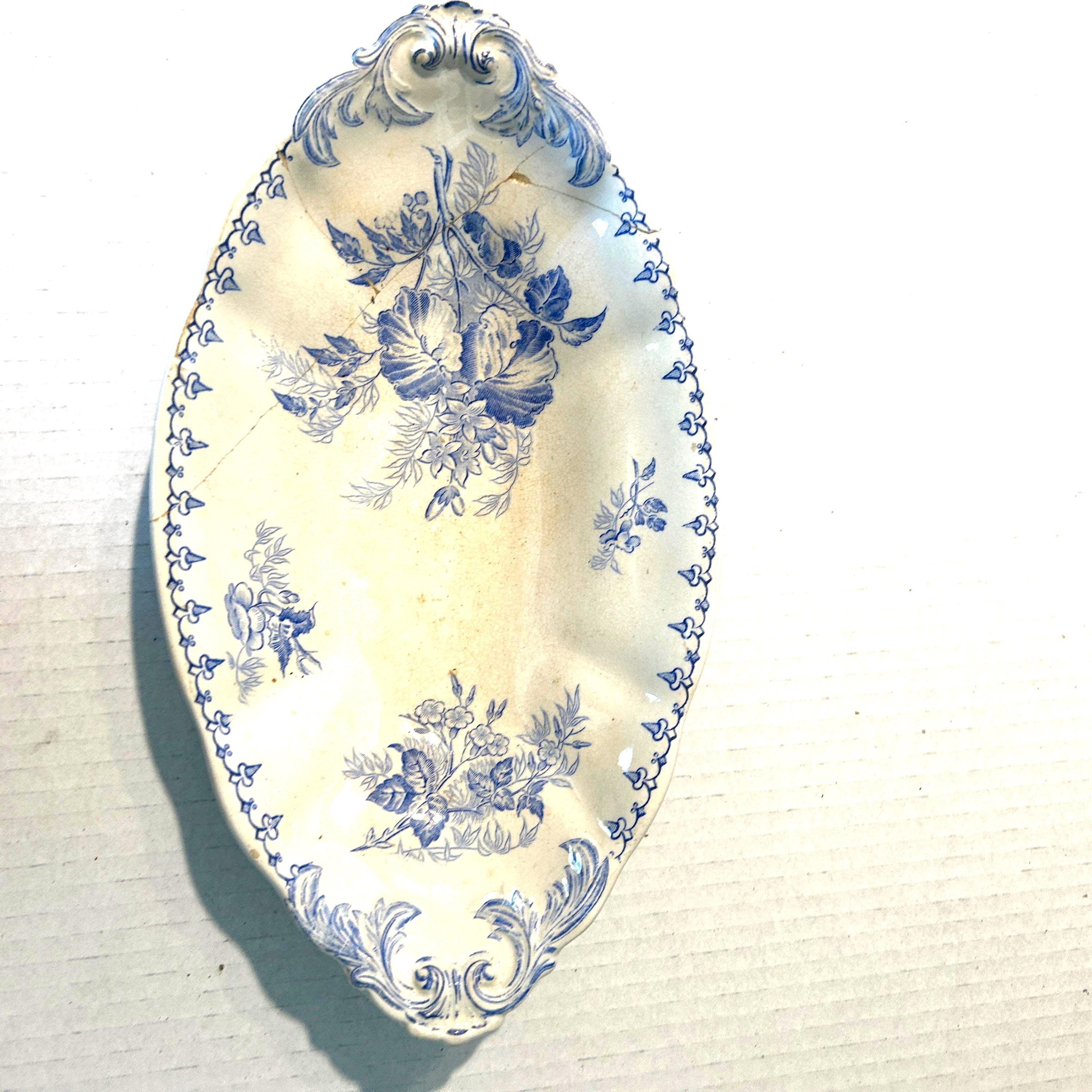 Sarreguemines Plate