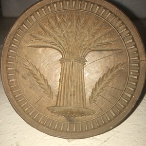 Antique Butter Mold/Cookie Stamp