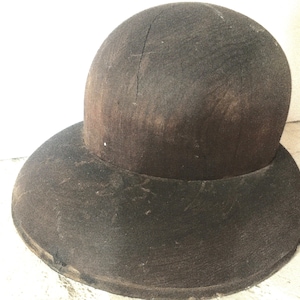 Antique hat Form/Mold/Block