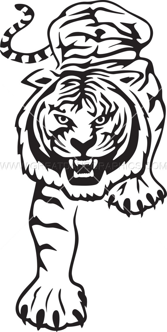 Download Tiger Svg Tiger Vector Tiger File For Cricut Svg Files For Etsy