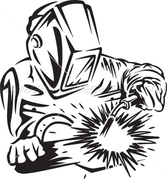 Welder Svg Welding Vector Welder Vector Welder File For Etsy
