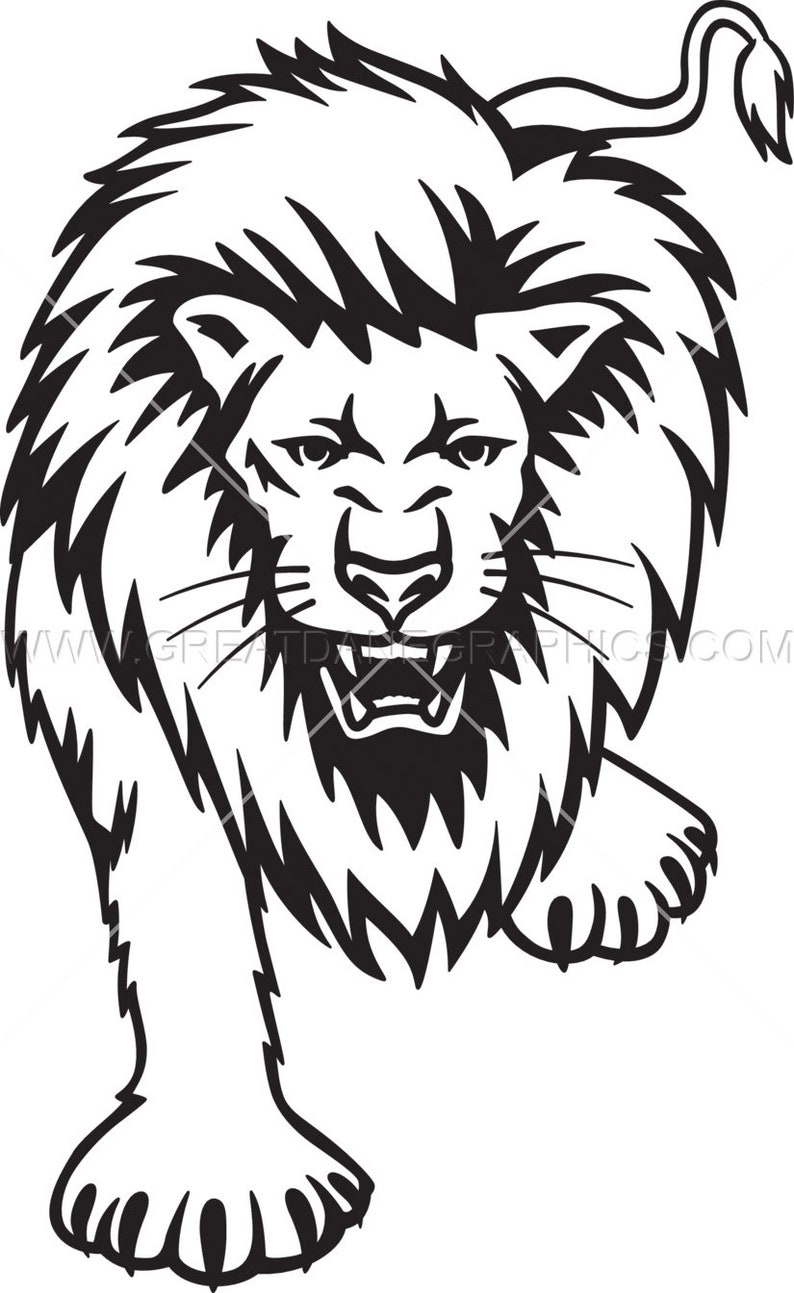 Download Lion SVG Lion Vector Lion File for Cricut svg files for | Etsy
