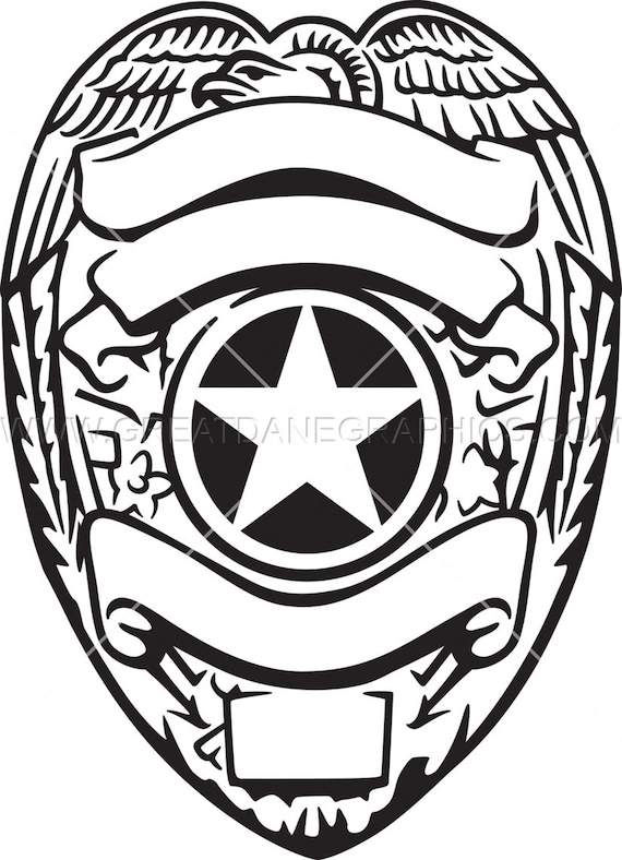 Police Officer Badge Svg Cop Shield Law Enforcement First Responder 
