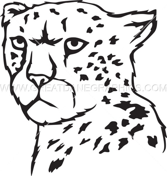 Download Free Cheetah Svg Cheetah Vector Wildlife Vector Svg Files For Etsy SVG Cut Files