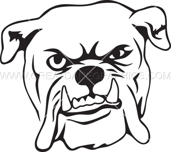 Download Bulldog SVG Bulldog Vector Bulldog File for Cricut svg | Etsy