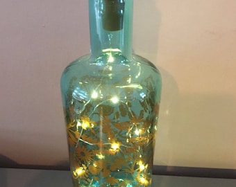 Silent Pool Gin Bottle Cool White LED Lights