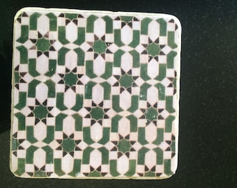 Handmade Moroccan coasters