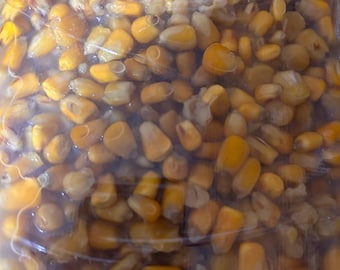 Ready cooked fishing maize, carp, bream etc