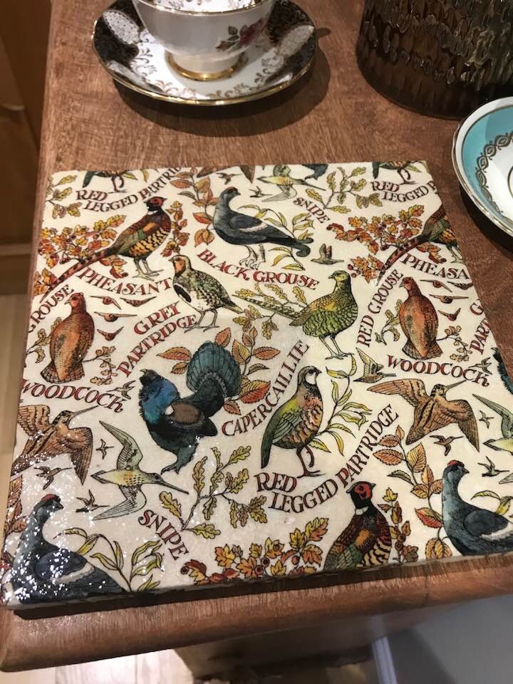 Emma Bridgewater Game birds inspired Handmade Natural Etsy