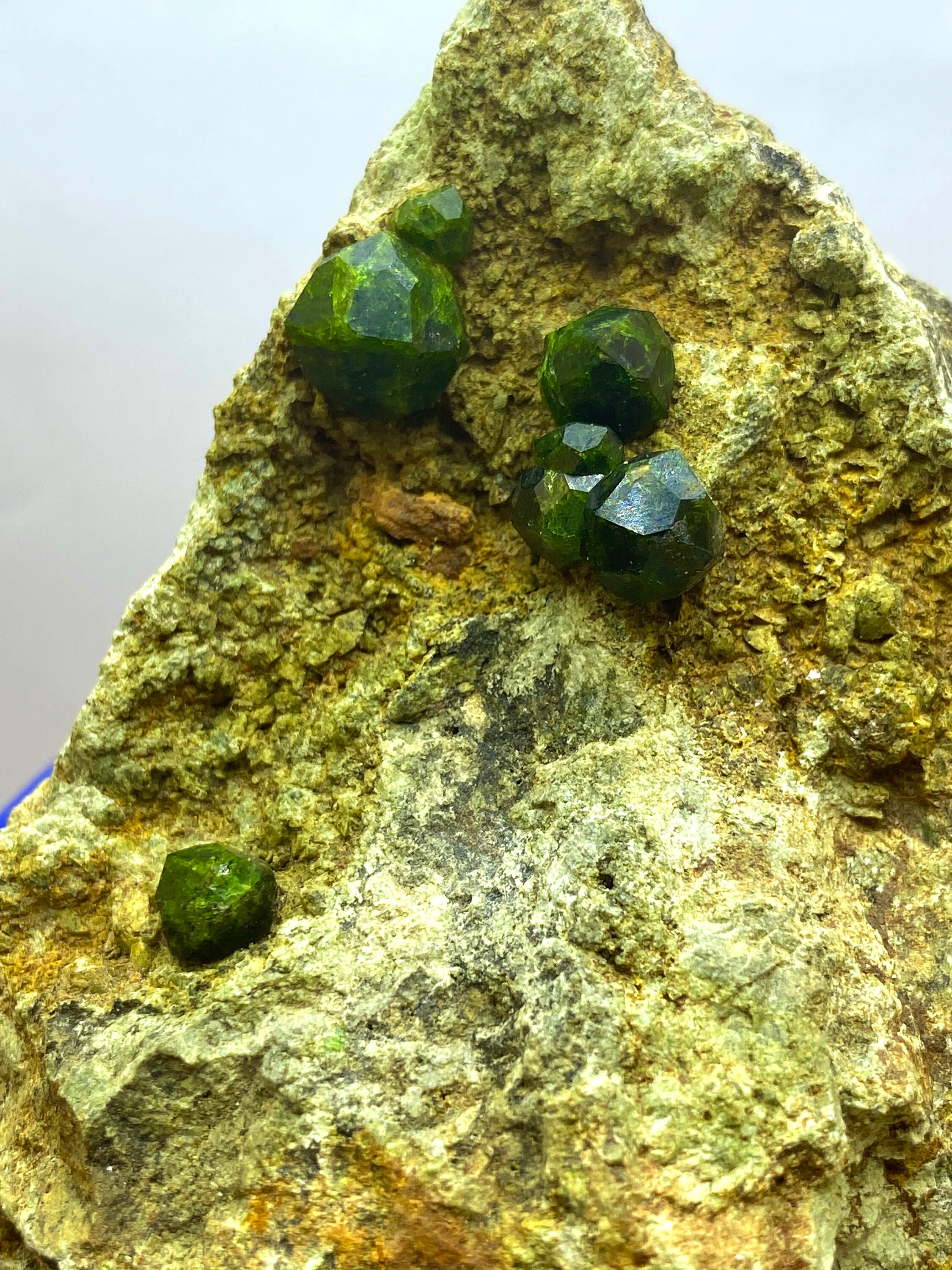 BeautifulDemantoid Green Mineral Specimen Etsy
