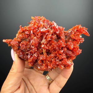 Red-Orange Zincite Specimen, Zincite Crystal