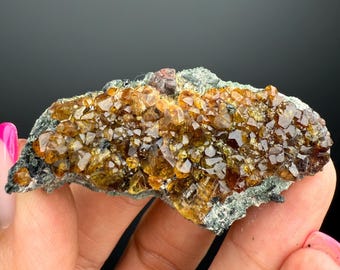Green Andradite Garnet Specimen - Mali Origin