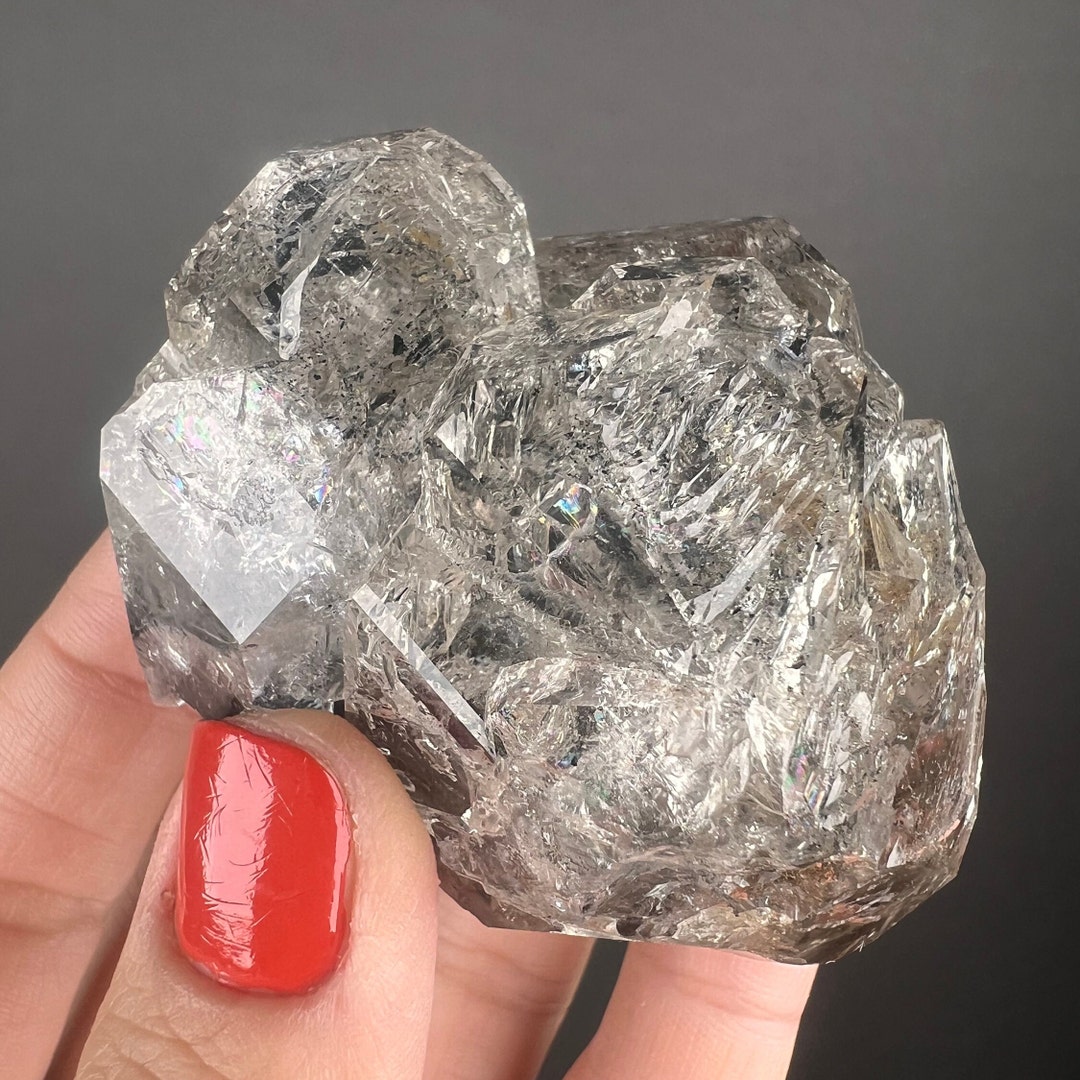 New Arrival Skeletal/fenster Herkimer Diamond Quartz From Etsy