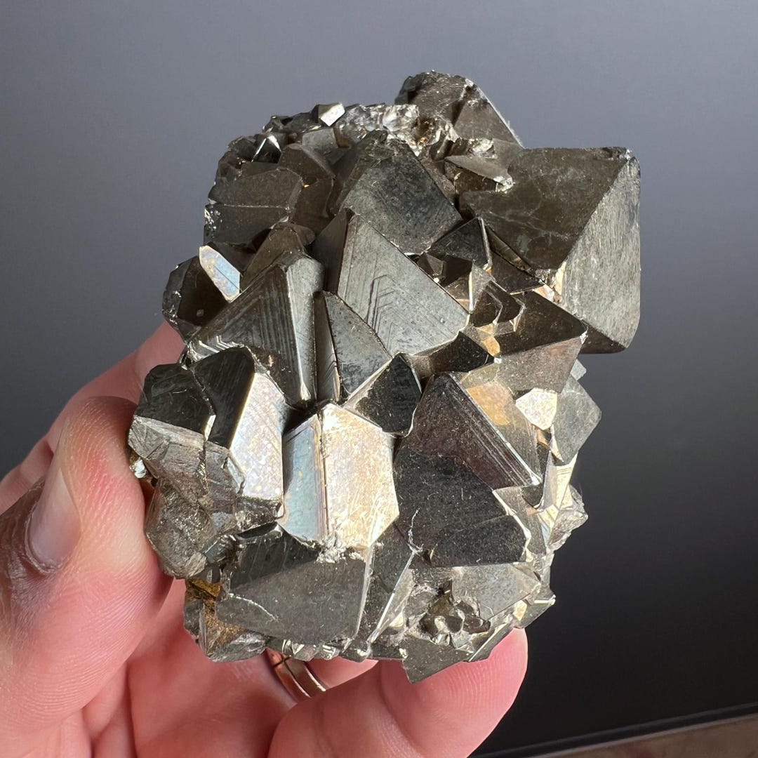 Pyrytes Pyrites Crystal Specimen - Etsy