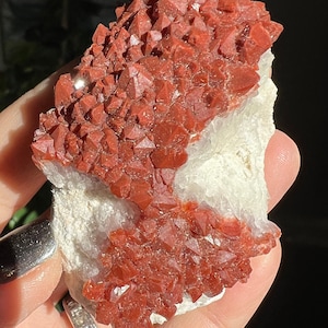 Lovely Piece! Red Hematoid Quartz Specimen from Brazil