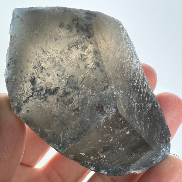 Rare Piece of Quartz ! Indicolite Quartz Crystal Specimen