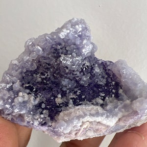 New Find!Spirit Flower Geode including Chalcedony, Quartz and Fluorite from Mexico