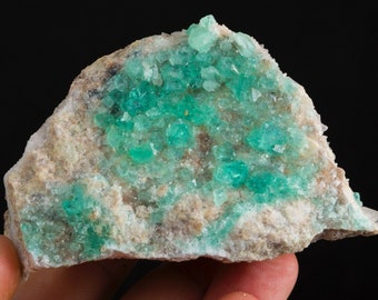 Blue-Green Fluorite Crystal