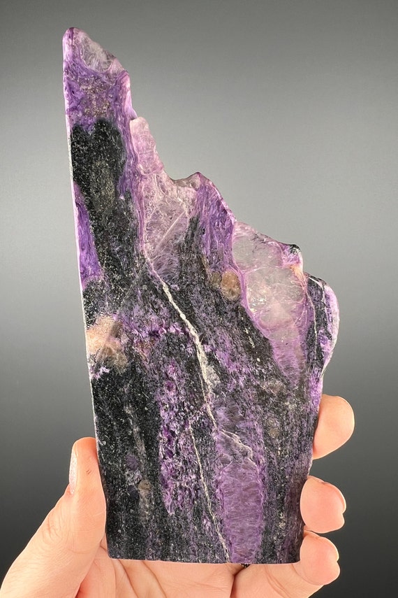 Buy Marvellous! Purple Charoite Crystal Specimen Online in India  