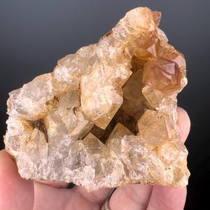 Aktiviere Deine Energie ! Goldener Heiler Quarz Kristall aus Sambia