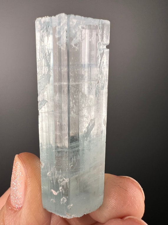 Gemmy Aquamarine Mineral Crystal