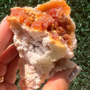 Red-Orange Zincite Specimen, Zincite Crystal