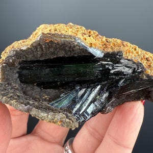Gemmy Blue Green Vivianite, Vivianite Crystal