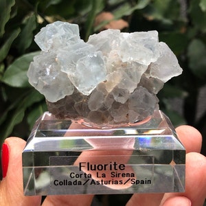 Perfect Color! Gemmy Blue Cubic Fluorite  Specimen
