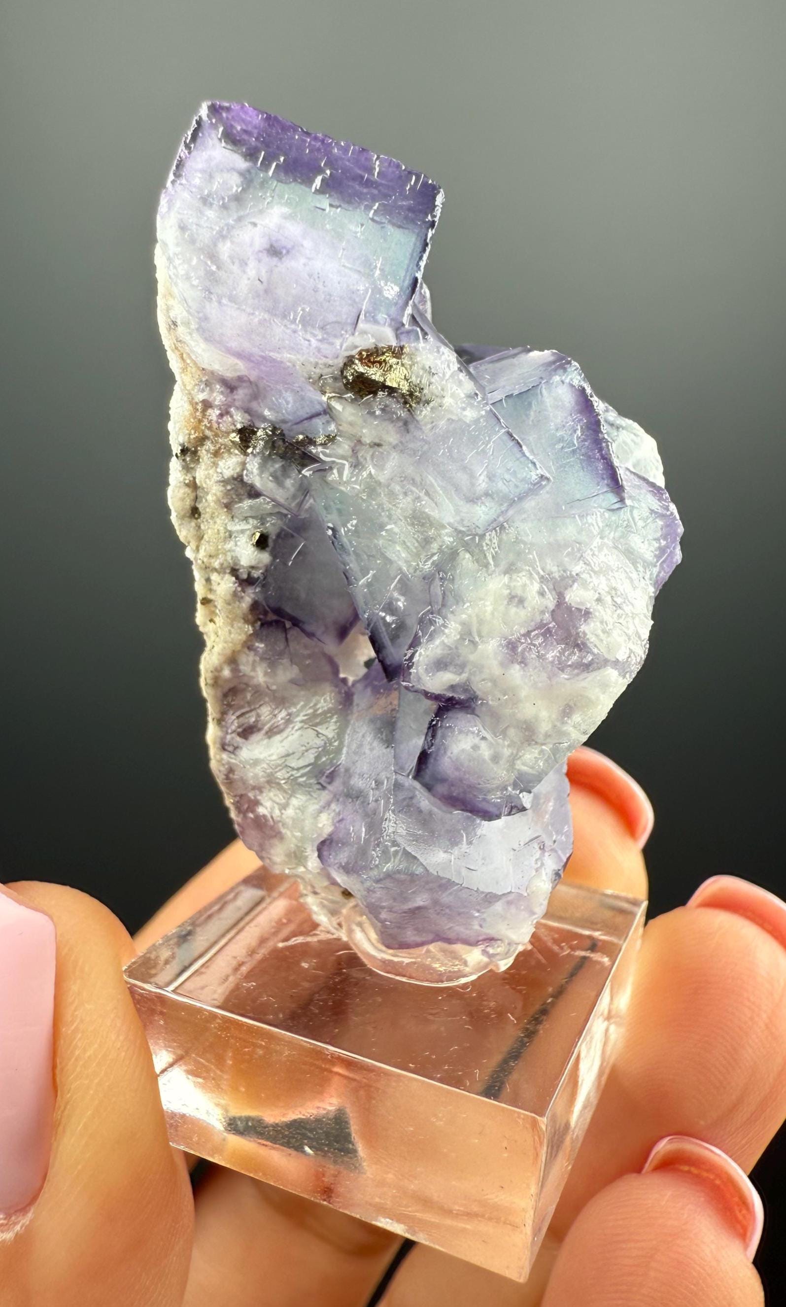 Blue john fluorite - Etsy 日本