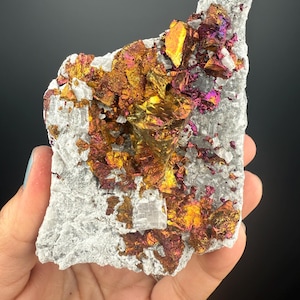 Amazing Piece! Chalcopyrite with Dolomite and Quartz Crystal Specimen