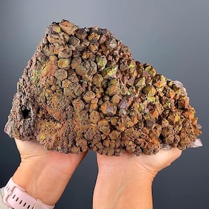 Rare, New Find! Irisdecent Colorful Goethite with Quartz Specimen