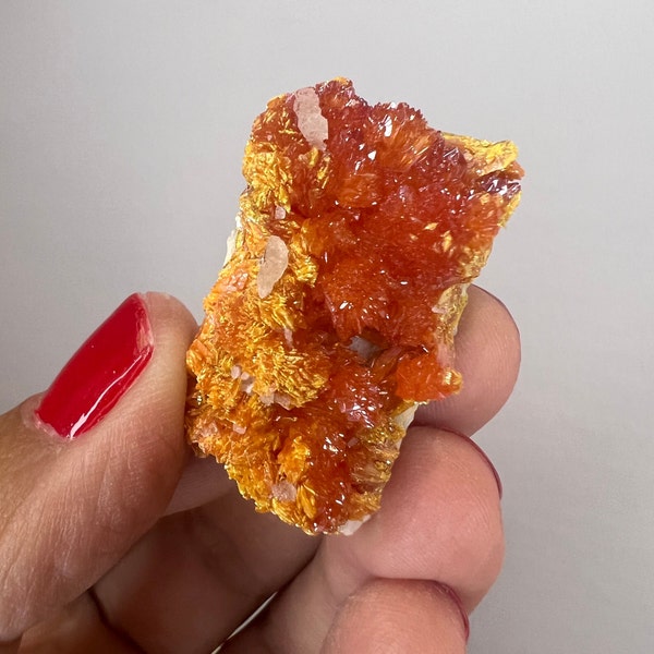 Stunning Orpiment From Elbrusskiy Arsenic Mine,Russia