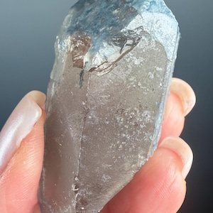 Rare Piece of Quartz ! Indicolite Quartz Crystal Specimen