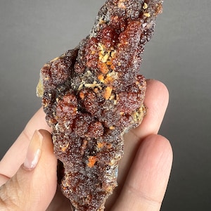 Red-Orange Zincite Specimen, Zincite Crystal