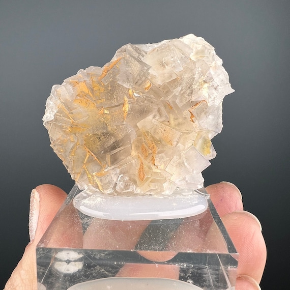 Iridescent Fluorite Specimen