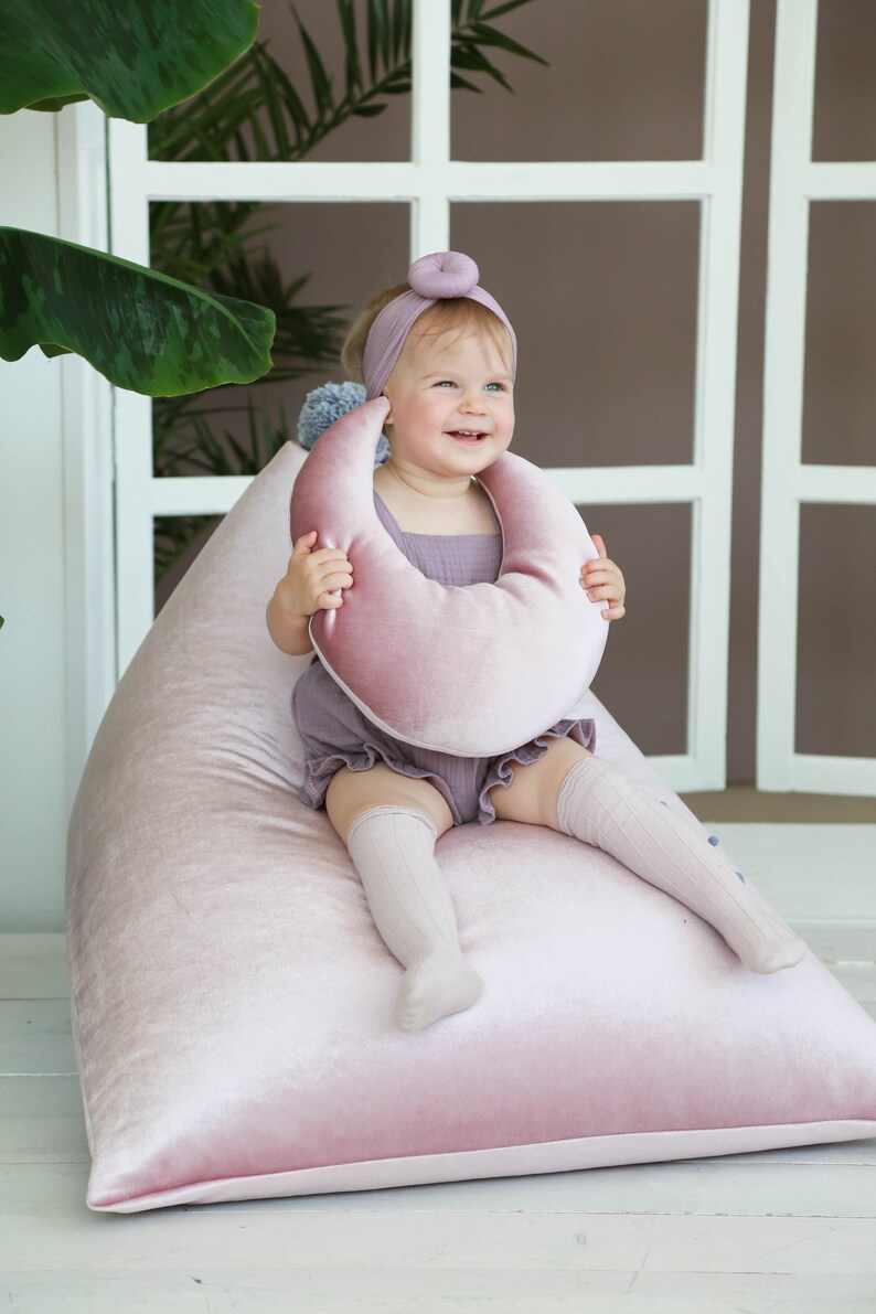 Children's Bean Bag Chair Cover Toddler Floor Pillow Etsy