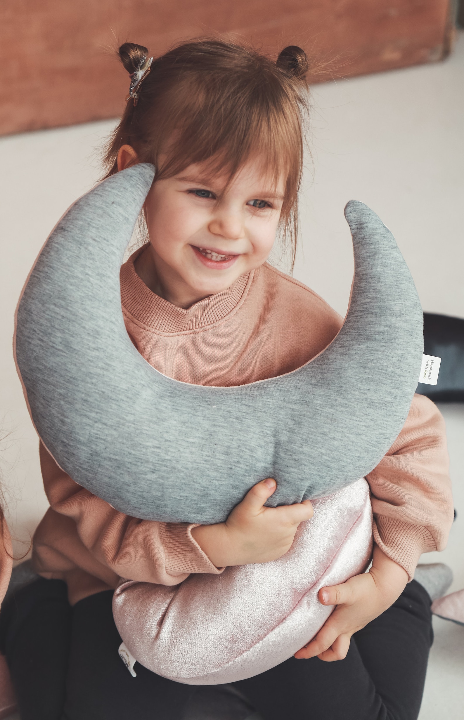 Moon Pillow Crescent Cushion Moon and Star Nursery Decor Etsy